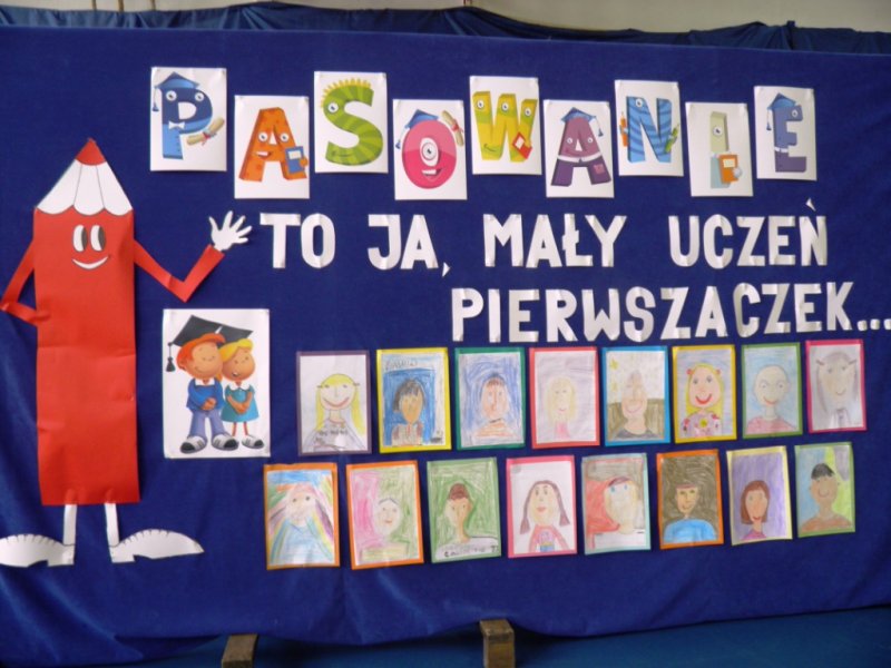 Pasowanie na ucznia klasy I.